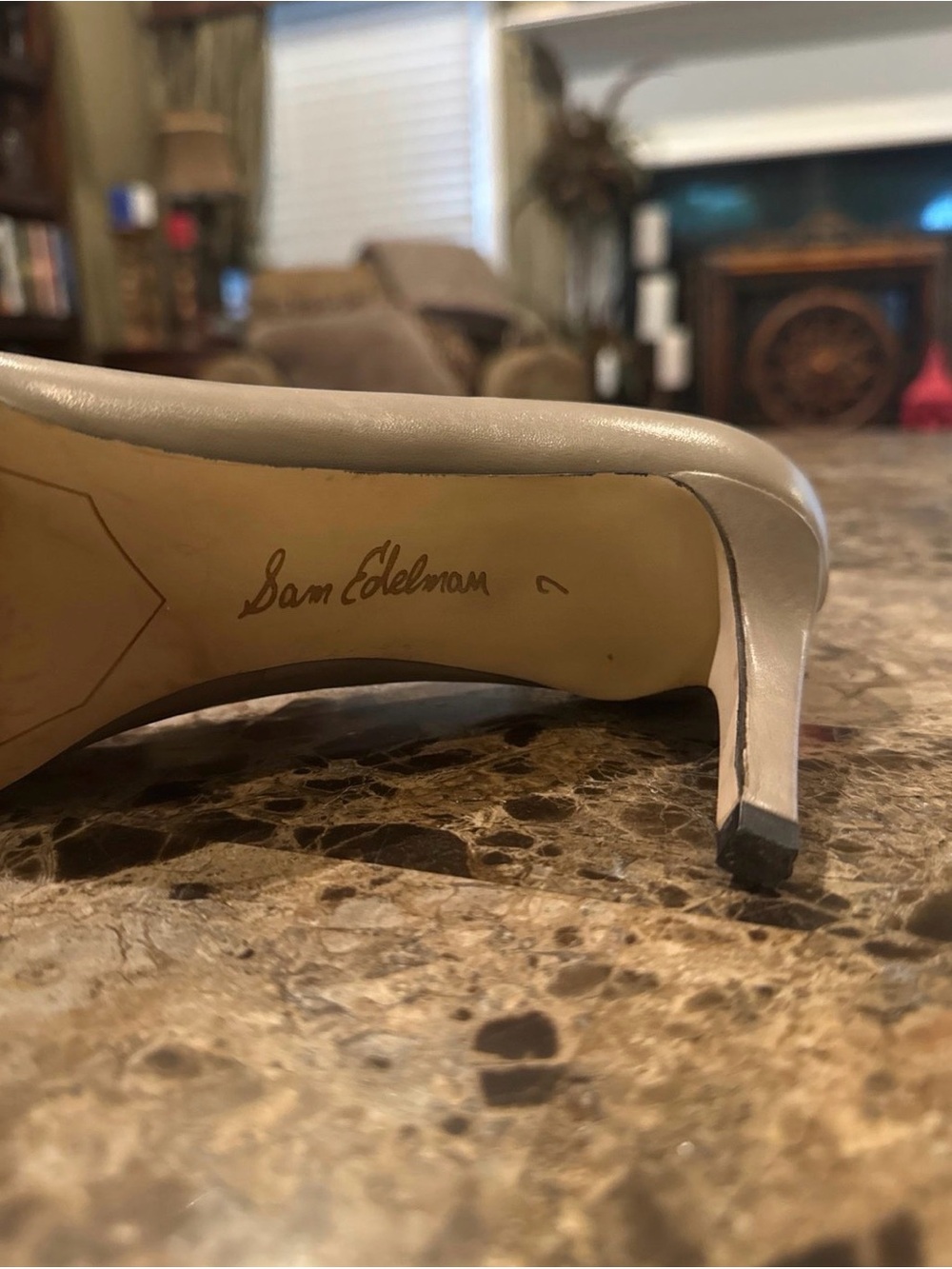 Sam Edelman Hazel Pointed Toe Pumps. - Picture 7 of 8